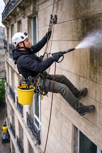 Nettoyage de Façades (Haute pression)
